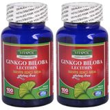 Vitapol Ginkgo Biloba Lecithin 2x100 Kapsül