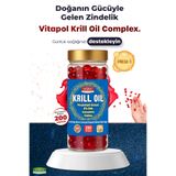 Vitapol Krill Oil Complex Astaxanthin Choline Omega3 Epa Dha 200 Softgels