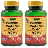 Vitapol Propolis Arı Sütü Polen 750 mg 2x60 Kapsül