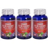 Vitapol Turmeric Milk Thistle Artichoke Zerdeçal Deve Dikeni Enginar 3x100 Kapsül