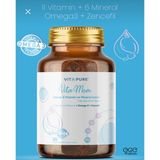 Vitapure Vita Mom Omega 3 Vitamin ve Mineral Takviyesi 30 Kapsül
