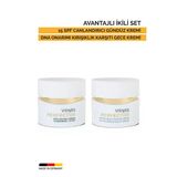 Vıtayes Avantajlı Ikili Set 15 Spf'li Canlandırıcı Gündüz Kremi & Dna Onarımı Kırışıklık Karşıtı Gece Kremi.
