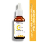 Vıtayes C Vitamini Cilt Tonu Eşitleyici Leke Karşıtı Hyalüronik Asit Aydınlatıcı Nemlendirici Cilt Serumu