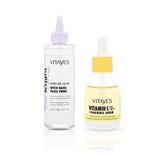 Vitayes C Vitamini/panthenol Cilt Tonu Eşitleyici Leke Karşıtı Serum ve Akne Karşıtı Cadı Fındığı Yüz Toniği