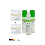 Vıtayes Gündüz Kremi Spf15 Gece Kremi Akne Karşıtı Doğal Çay Ağacı Özlü Serum Avantajlı Set