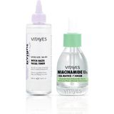 VITAYES Niacinamide Hyalüronik Asi,Cilt Gözenek bakımı Serum Ve Akne Karşıtı Cadı Fındığı Yüz Toniği