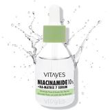 VITAYES Niacinamide%10 Hyalüronik Asit Cilt Gözenek Sıkılaştırıcı Cilt Bariyeri Güçlendirici Seru
