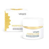 VITAYES Perfector Yaşlanma Karşıtı Yoğun Nemlendirici Gece Kremi DNA Onarım Mekanizmasını Uyaran Etkili Formül, 50 ml