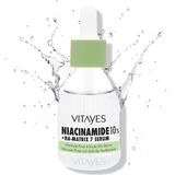 Vitayes Vıtayes Niacinamide%10 ve Hyalüronik Asit Cilt Gözenek Sıkılaştırıcı Cilt Bariyeri Güçlendirici Seru - Standart