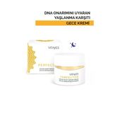 Vıtayes Yaşlanma Karşıtı Yoğun Nemlendirici Gece Cilt Bakım Kremi - Dna Onarımını Uyaran Etkili Formül 50Ml