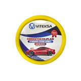 VİTEKSA Silikon Direksiyon Kılıfı Sarı 38 cm Kokusuz