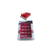 VİTEKSA Viteksa Bijon Kapağı Sivri 19mm Kırmızı 20li Set