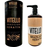 Vitello Brazilian Keratin 1000 ml Düzleştirici Krem Tüm Saçlar İçin Etkili Bakım Ürünü