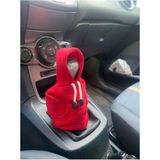 Vites Poları - Her Araca Uyumlu Vites Süsü Vites Hoodie Araç Aksesuarı Kırmızı