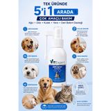Vitexpert AllCare+ Hijyen Kedi & Köpek Kulak Ağız Göz Yüz Deri Yara Bakım Spreyi Temizleme Solüsyonu 100 ML