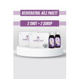 Vitisfera Resveratrol Aile Paketi (2 Shot + 2 Şurup)