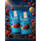 Vitlove Toscani Sütlü Çikolata Kaplı Ahududu Ve Vişneli Meyve Draje 2 x 60gr