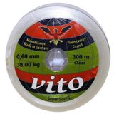 Vito 300 mt Fluorocarbon Coated Misina Beyaz - 0.22