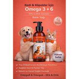 Vitpaw Balık Yağı 200 Ml - Kedi Ve Köpekler İçin Omega 3-6 (Epa Dha) Deri Ve Tüy Desteği