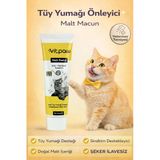 Vitpaw Kedi Malt Paste Macun 100 Gr - Tüy Yumağı Kontrolü Ve Sindirim Desteği