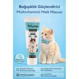 Vitpaw Kedi Multivitamin Malt Macun 100 Gr - Bağışıklık Ve Sindirim Desteği