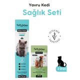 Vitpaw Kitten Paste + Immune C+ Bağışıklık & Gelişim Destek Paketi