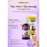 Vitpaw Tüy Yumağı ve Deri & Tüy Sağlığı Seti (Malt Paste ve B+ Complex)