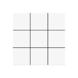 VitrA 10x10 cm Miniworx Ral 9016 Beyaz Mozaik Mat Seramik