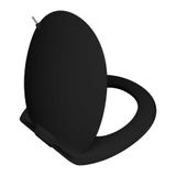 VitrA 166-070-109 Siyah Yavaş Kapanır İstanbul Soft Duroplast Klozet Kapağı