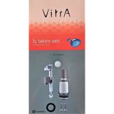 VitrA 330B1212 Tek Kademeli Rezervuar İç Takım Seti Beyaz - Gri