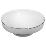 VitrA 4334B071-2300 Platin Çizgili 40 cm Water Jewels Çanak Lavabo