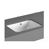 VitrA 5474B003-0618 S20 Beyaz 50x37 cm Dikdörtgen Tezgah Altı Lavabo