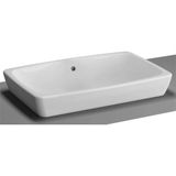 VitrA 5668B003-0012 Metropole 60 cm Beyaz Dikdörtgen Tezgah Üstü Lavabo
