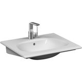 VitrA 5707B403-0001 Frame 60 cm Beyaz Etajerli Lavabo