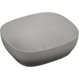 VitrA 5994B476-0016 Outline 45x40 CM Dikdörtgen Mat Taş Gri Çanak Lavabo