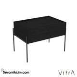 VitrA 64107 Equal 60 cm Hareli Siyah Meşe Alt Modül