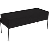 VitrA 64111 Equal 100 cm Hareli Siyah Meşe Alt Modül