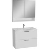 VitrA 66050 Mia Beyaz 80 CM Banyo Dolabı Seti