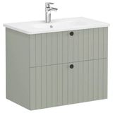 VitrA 69442 80 CM 2 Çekmeceli Mat Retro Yeşil Root Groove Lavabo Dolabı
