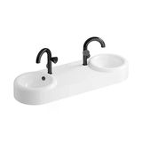 VitrA 7313B403-0041 Liquid 120x41 cm Beyaz Lavabo