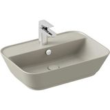 VitrA 7426B020-0001 Geo 60x43 CM Dikdörtgen Mat Bej Çanak Lavabo