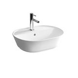 VitrA 7428b003-0001 55 cm Beyaz Geo Oval Çanak Lavabo