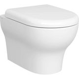 VitrA 7786L003-0090 Vitra Zentrum Round Smoothflush Asma Klozet, 52 cm - Beyaz