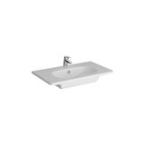 VitrA 7793B003-0001 Zentrum 80x46 cm Beyaz Etajerli Lavabo