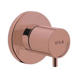 VitrA A4145829 Origin Ankastre Stop Valf Sıva Üstü, Soft Bakır