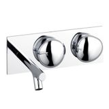 VitrA A41808 İstanbul Ankastre Lavabo Bataryası Krom