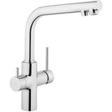 VitrA A42144 Split Dual Flow Krom Eviye Bataryası