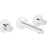 VitrA A42582 Origin Krom Sıva Üstü Ankastre Lavabo Bataryası