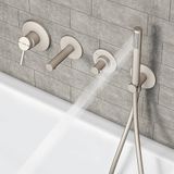 VitrA A4262234 Origin Fırçalı Nikel Ankastre Çıkış Ucu
