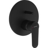 VitrA A4272736 Root Mat Siyah Round Ankastre Banyo Bataryası